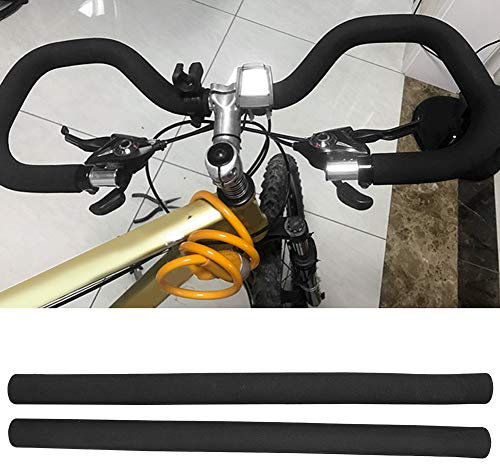 KIMISS Fahrradschlauchschwamm, Lenkergriffabdeckung Stöpsel Bike Mousse Poignee Triceps Foam Soft Foam Touring Zubehör
