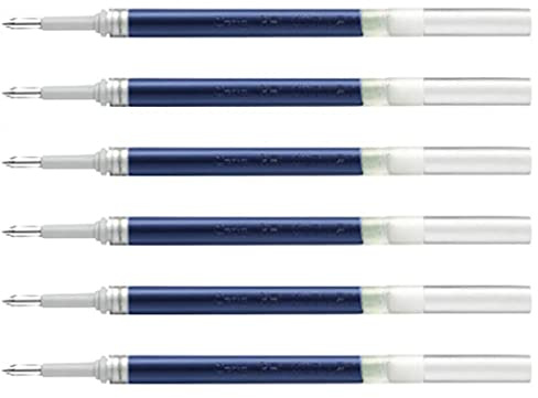 PENTEL LR7 Ersatzminen für Energel Point 0,7, Strichstärke 0,35 mm, Nachtblau, 6 Stück