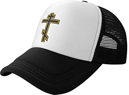 874 Baseballkappe Orthodoxes Kreuz Trucker Cap Unisex Basecap Baseball Casual Baseball Cap Für Running Outdoor Ausflug
