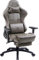 Dowinx Sedia da gaming, ergonomica, stile da corsa con massaggi, supporto lombare, poltrona da ufficio per computer, in pelle PU, con poggiapiedi retrattile, braccioli 4D