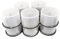 MP-Pro Leere CD Cakebox Stapelbar - 10er, 25er Oder 50er-Spindel Box Zur Aufbewahrung Von CD/DVD Oder Blu-ray-Rohlinge - 10 Stück 50er Cake-Box