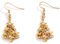 BSLVWG Weihnachtsdekoration, Damen-Weihnachtsohrringe, Weihnachtsbaum/Schneemann/Schneeflocken-Ornamente, Schmuck, Geschenke für Frauen, Feiertagsfeier (14)
