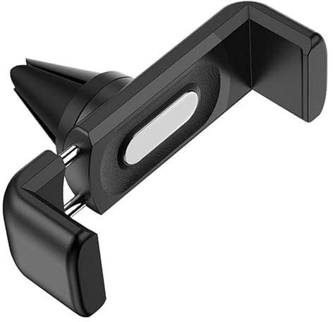 360 Degree Rotating Car Phone Holder, Universal Air Vent Mount Cradle for iPhone 15 14 Pro Max Plus, 13 12 Mini, 11 Xs XR X 8 7 6s, Samsung S21, Xaiomi, Google, Pixel, Huawei, Mobile Phones - Black