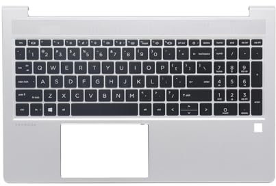 New Replacement Palmrest for HP ProBook 450 G9 455 G9 Upper Case with Backlit Keyboard N01933-001