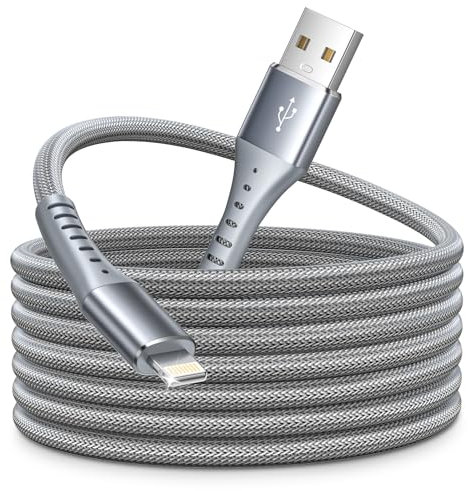 iPhone Lightning Kabel 2M MFi Zertifiziert Schnellladekabel Fast USB für iPhone 14 13 12 11 Pro/Pro Max/Mini, XR XS Max X, 8 7 6 6s Plus, 5s 5 Se