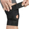 Vazcan® Rodillera Menisco y Ligamento – Compresión Ajustable, Antideslizante, Transpirable, Soporte Rotuliano, Alivio Dolor, Fibra Poliéster, Costuras Reforzadas, Talla Única, Color Negro