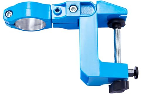 Halterung für elektrische Bohrmaschinen, multifunktional, verstellbarer Metall-Bohrerhalter, Schleifhilfe, 360 Grad drehbare Halterung für Tisch