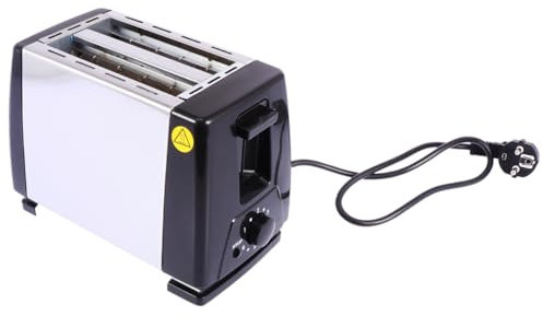 ABOOFAN Sandwichera Automatica Mini Panificadora Fabricante De Pan En Casa Panificadora Automatica Mini Máquina De Pan Máquina De Pan Casera Silver