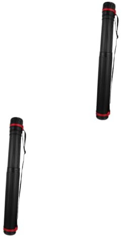 BESPORTBLE Erweiterbare Posterrolle Mit Schultergurt – Telescoping Tube Für Kunstbedarf - Schwarz - 1 Stück – Ideal Für Den Transport Von Bildern Postern Und Flipchart Papier Perfekt Für