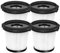 Lot De 4 Filtres Compatibles Avec Les Aspirateurs Sans Fil Shark, Detect Pro IW3611DE, IW3611EU, IW1611DE, IW1611EU Et BU1120EU