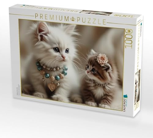 CALVENDO Puzzle Katzenmomente | 1000 Teile Lege-Größe 64 x 48 cm Foto-Puzzle für glückliche Stunden