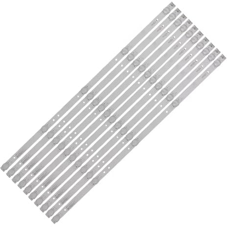 HCGX LED Backlight Strips for 58-inch TV, 10-Piece Kit Replacement for K58DLJ10US E58DM1200 JS-D-JP58DM-051EC, 575mm Repair Parts(10 PCS For 1 TV)