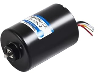 HF Mont Moteur CC sans balais 3650 12V 24V avec variateur 30W haute vitesse, moteur électrique à cinq ou six fils(12V,4000rpm)