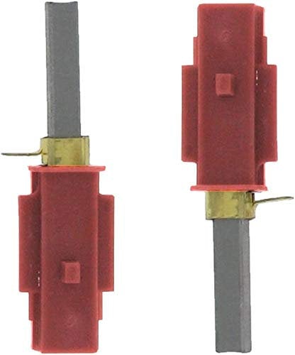Spares2go Carbon Brushes & Holders for Numatic Henry Hetty Vacuum Cleaners (Pack Of 2)