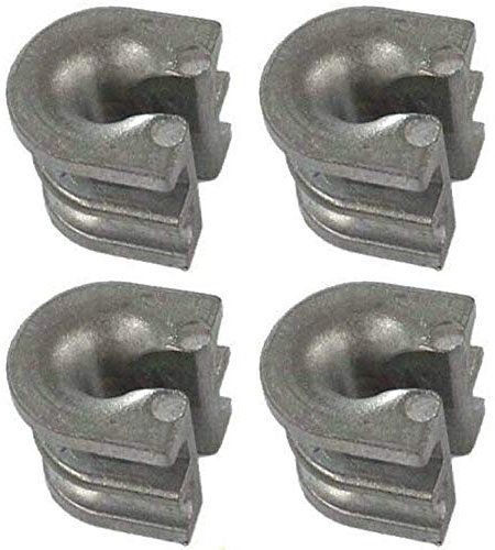 Powerful Tools Lot de 4 têtes de coupe à œillets pour débroussailleuse STIHL FS56, FS60, FS70, FS81, FS91