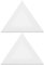 EXCEART Mini Chevalet 2 Pcs Étiré Toile Panneau Toile Dessin Panneau Panneaux pour Peinture Dessin Acrylique Verser Huile Acrylique Peinture (Triangle Style Blanc 15 Cm) Vide