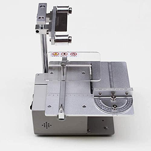 KUANDARMX Mini Table Saw Cutting Machine, Multifunction 4 In1 Electric Belt Sander Edge Sharpener, 7 Speed Adjustable Polishing Sanding Cutter Sharpener