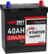 LANGZEIT ASIA Autobatterie 40Ah 12V 330A/EN ASIA Batterie Plus-Pol Rechts 30% mehr Startleistung ersetzt 35Ah 36Ah 38Ah 42Ah