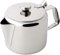 Stainless Steel Tea Pot Silver, Mirror Polish Finished, Suitable for Restaurants, Home, Offices 0.5 Litre - 1.5 Litre (1.5 Liter - 50 oz)