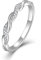 Starnny Damen Ringe Sterling Silber 925 Infinity Unendlichkeit Ringe 3A Cubic Zirkonia Verlobungsring für Damen,59