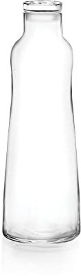 RCR Da Vinci Glass Bottle with Cap. 1 Litre Clear Bottle with Stopper.