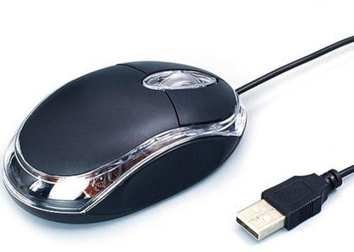Crazyview Portable Wired Mouse Usb Small Optical PC Computer Mouse USB Wired Mouse Laptop Desktop Business Optical Office Small Universal