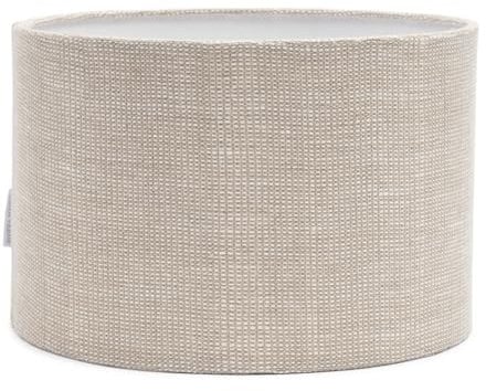 Riviera Maison Lampenschirm klein Beige Leinen Durchmesser 20 cm, zylinderförmiger Schirm für Tischlampen und Nachtlampen, handgefertigte Dekoration für Lampe - Linen Cylinder Lampshade - (ØxH) 20x15
