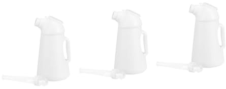 ULTECHNOVO 3pcs Oil Pour Bottle Long Spout Durable Engine Oil Dispenser for Cars and Household Machinery Portable Vehicle Pump Oiler for Easy Fueling and Precise Control