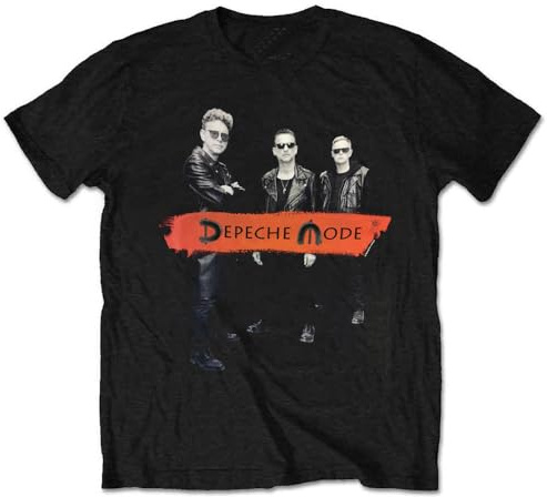 Rock Off officially licensed products Depeche Mode Band Photo Global Spirit Tour T Shirt