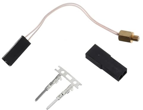 NIYANGLE 3 Sets Printer Thermistor 3d Printer Extruder Thermistor Nozzle Limiting Device Longevity Insulation Safe Operation