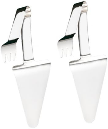 PRETYZOOM 2stücke Edelstahl Pizza-spatel Mit Ergonomischem Griff Langlebig Und Einfach Zu Reinigen Für Pizza Kuchenbacken Praktisches Küchenhelfer Zuhause Und Partygebrauch