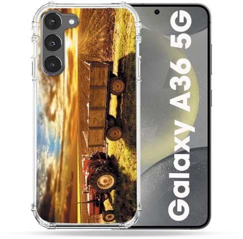Verstärkte Schutzhülle für Samsung Galaxy A36 5G Landwirtschaft Traktor Color