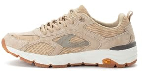 camel active Damen Sneaker aus Nubukleder Beige, womenswear-39
