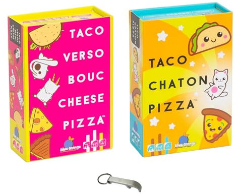 Taco Verso + Taco Chaton versión francesa + 1 Decap Blumie (Verso + Gatito)