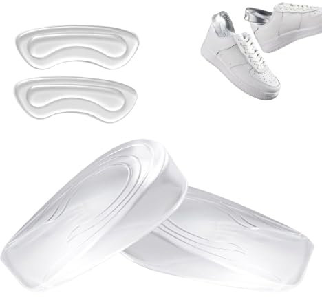 Talonnette Silicone, Talonnette Gel 2CM, Protection talon Chaussure, Rehaussante pour Hommes et Femmes