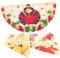 TOYANDONA 3 Ensembles Fan Flag De Thanksgiving Polyester Drapeau Décoratif De Jardin Pour Extérieur Bannières De Décoration De Cour Colorées Pour Et Réunions De 3 Pièces * 3