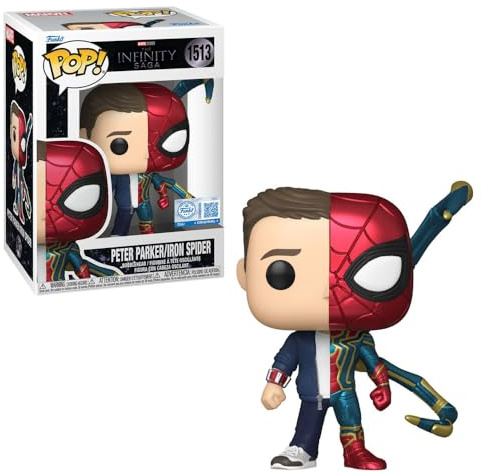 POP Peter Parker/Iron Spider Funko Original 1513 (with Plastic Protection)