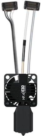 E3D ObXiDian 500 mit hohem Durchfluss, kompatibel mit Bambu Lab P1P/P1S (0,4 mm), komplettes HotEnd, 60 % erhöhte Durchflussmenge, glatter 3D-Druck, ideal für fasergefüllte Filamente