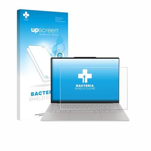 upscreen Antibakterielle Schutzfolie für Lenovo Yoga Slim 7i Gen 11 Aura Edition 14 Klare Displayschutz-Folie