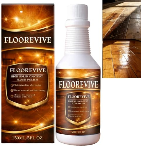 150ml Wood Floor Restorer&Polish Spray,Removes Scratches&Restores High-Gloss Finish,Flooring Renewal Agent,Easy Mop Application,Fresh Scent,Floors Maintenance Liquid,Floor Repair for All Wood Types