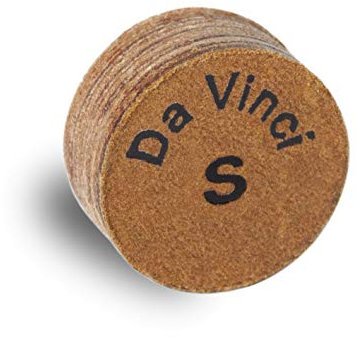 Longoni DA Vinci Pool Billard Queue-Spitze – 1 Stück (weich)