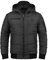Blend BHBoris Herren Jacke Winterjacke Steppjacke gefüttert mit Kapuze Reißverschlusstaschen Rippbündchen Regular fit, Größe:2XL, Farbe:Black Teddy (75126)