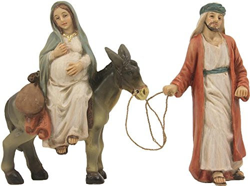 Birsppy HDmirrorR Krippenfiguren, Herbergssuche passend für 9cm Figuren (44635093704)