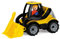 Lena 01622 - Truckies Schaufellader, ca. 22 cm, Gelb, Silber, Lader