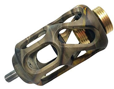 SHARROW Compound Bogen Stabilisator 3 Zoll Vibrationen Dämpfer Aluminium Stoßdämpfer für Jagd Bogensport Pfeile Zubehör (Camo)