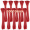 Gocableties Kabelbinder 1000 Stück Rot, 300 mm x 4,8 mm mit 22,2 kg Zugfestigkeit, UV Beständig Set