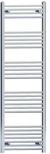550mm Wide Flat Chrome Heated Towel Rail Radiator Designer Bathroom Radiator For Central Heating Designer