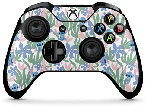 DeinDesign Skin kompatibel mit Microsoft Xbox One X Controller Folie Sticker Lilo & Stitch Offizielles Lizenzprodukt Disney