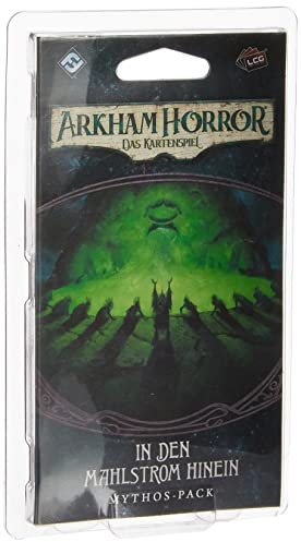 Fantasy Flight Games, Arkham Horror: LCG – In den Mahlstrom hinein, Erweiterung, Expertenspiel, Kartenspiel, 1-4 Spieler, Ab 14+ Jahren, 45+ Minuten, Deutsch