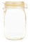 Bzocio 100 Pcs Reusable Mason Jar Zipper Bags Snack Food Storage Bag Seal Zip Lock Bags Candy Nuts Cookies Kitchen Organizer